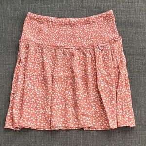 Floral Pink Women's Skirt